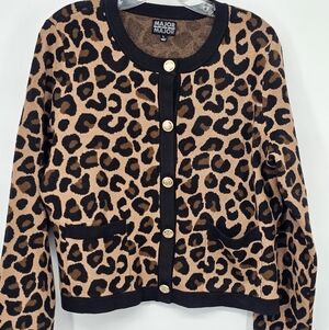 Crewneck Sweater Gold.buttons Large